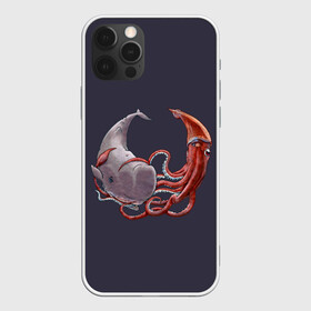 Чехол для iPhone 12 Pro Max с принтом Naval Confrontation в Петрозаводске, Силикон |  | animal | battle | bottom | confrontation | depth | fin | kraken | mammal | ocean | octopus | sea | tentacles | water | whale | бой | вода | глубина | дно | животное | кит | кракен | млекопитающее | море | океан | осьминог | плавник | противостояние | щупа