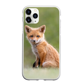 Чехол для iPhone 11 Pro Max матовый с принтом Лисенок в Петрозаводске, Силикон |  | Тематика изображения на принте: fox | foxy | животное | звери | лиса | лисенок | лисичка | милая | рыжая | фокс
