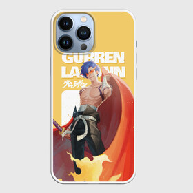 Чехол для iPhone 13 Pro Max с принтом Гуррен Лаганн Камина в Петрозаводске,  |  | gurren | gurren lagann | kamina | kittan bachika | nia teppelin | simon | yoko littner | гуррен | гуррен лаганн | симон