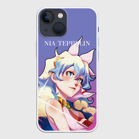 Чехол для iPhone 13 mini с принтом Nia Gurren Lagann в Петрозаводске,  |  | gurren | gurren lagann | kamina | kittan bachika | nia teppelin | simon | yoko littner | гуррен | гуррен лаганн | симон