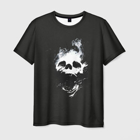 Мужская футболка 3D с принтом Невероятное зло в Петрозаводске, 100% полиэфир | прямой крой, круглый вырез горловины, длина до линии бедер | destiny | evil | gamer | games | skull