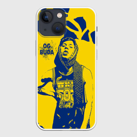 Чехол для iPhone 13 mini с принтом OG Buda в Петрозаводске,  |  | og buda | rap | буда | григорий ляхов | музыка | ог буда | певец | русский рэп | рэп | рэпер
