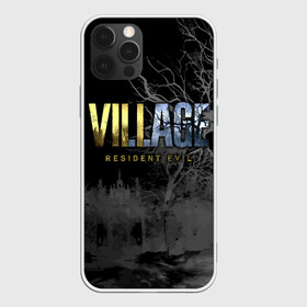 Чехол для iPhone 12 Pro Max с принтом Resident Evil Village в Петрозаводске, Силикон |  | resident evil | survival horror | village | вилладж | деревня | компьютерная игра | ночь | обитель зла | сухие деревья