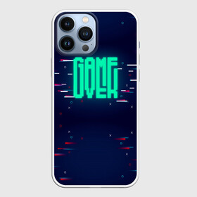 Чехол для iPhone 13 Pro Max с принтом Game Over в Петрозаводске,  |  | Тематика изображения на принте: darknet | ddos | game | hack | hacker | hax | neon | over | watch dogs | атака | взлом | код | кто я | неон | программист | хакер | хакинг