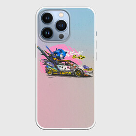 Чехол для iPhone 13 Pro с принтом Sonic racer в Петрозаводске,  |  | sonic | доктор эггман | ёж | ёж шедоу | ехидна наклз | майлз прауэр | соник | тейлз | эми роуз