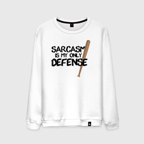 Мужской свитшот хлопок с принтом Sarcasm is my only defense в Петрозаводске, 100% хлопок |  | alpha | beta | derek | derek hale | omega | scott | scott mccall | serial | stiles | stiles stilinski | teen wolf | wolf | бета | волк | волки | волчонок | дерек | дерек хейл | оборотень | оборотни | ольфа | омега | сериал | скотт | скотт макколл | стайлз