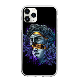 Чехол для iPhone 11 Pro матовый с принтом David Skull в Петрозаводске, Силикон |  | adam | david | italia | michelangelo | neon | roses | skull | античность | архитектор | век | давид | древность | италия | итальянский | картина | микеланджело | мыслитель | неон | поэт | роза | скульптор | скульптура | статуя