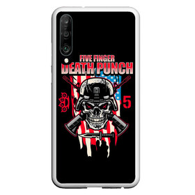 Чехол для Honor P30 с принтом 5FDP | Five Finger Death Punch в Петрозаводске, Силикон | Область печати: задняя сторона чехла, без боковых панелей | 5fdp | america | death | ffdp | finger | five | hard | metal | music | punch | rock | skull | states | united | usa | америка | метал | музыка | рок | сша | хард | череп