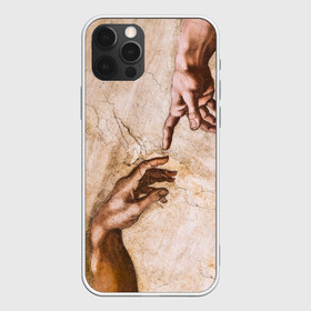 Чехол для iPhone 12 Pro Max с принтом Микеланджело сотворение Адама в Петрозаводске, Силикон |  | адам | бог | картина | картина микеланджело | микеланджело | микелянджело | рука адама | рука бога | скульптор | скульптор микеланджело | сотворение адама