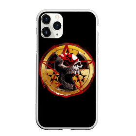 Чехол для iPhone 11 Pro матовый с принтом Five Finger Death Punch | FFDP в Петрозаводске, Силикон |  | 5fdp | america | death | ffdp | finger | five | hard | metal | music | punch | rock | skull | states | united | usa | америка | метал | музыка | рок | сша | хард | череп