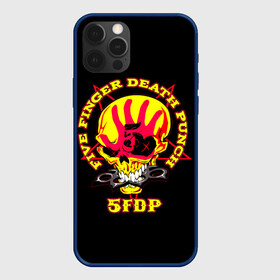 Чехол для iPhone 12 Pro с принтом Five Finger Death Punch (FFDP) в Петрозаводске, силикон | область печати: задняя сторона чехла, без боковых панелей | Тематика изображения на принте: 5fdp | america | death | ffdp | finger | five | hard | metal | music | punch | rock | skull | states | united | usa | америка | метал | музыка | рок | сша | хард | череп