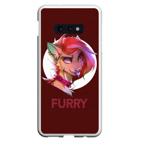 Чехол для Samsung S10E с принтом Furry fox в Петрозаводске, Силикон | Область печати: задняя сторона чехла, без боковых панелей | Тематика изображения на принте: furry | furry fox | антропоморфное животное | животные | зверь | лиса | фурри | человек