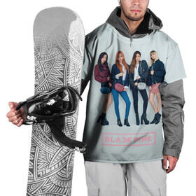 Накидка на куртку 3D с принтом Blackpink Squad в Петрозаводске, 100% полиэстер |  | black pink | blackpink | pop | блэк пинк | ким дженни | ким джи су | корейцы | лалиса манобан | музыка | поп | попса | розэ