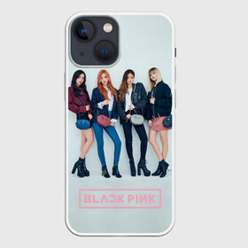 Чехол для iPhone 13 mini с принтом Blackpink Squad в Петрозаводске,  |  | black pink | blackpink | pop | блэк пинк | ким дженни | ким джи су | корейцы | лалиса манобан | музыка | поп | попса | розэ