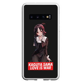 Чехол для Samsung Galaxy S10 с принтом Kaguya-sama: Love Is War в Петрозаводске, Силикон | Область печати: задняя сторона чехла, без боковых панелей | ahegao | anime | chika | fujiwara | girl | girls | is | kaguya | love | sama | senpai | waifu | war | аниме | ахегао | в | вайфу | войне | госпожа | девушка | кагуя | как | любви | манга | на | семпай | сенпай | тян | тяночка | чика