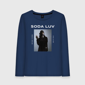 Женский лонгслив хлопок с принтом SODA LUV в Петрозаводске, 100% хлопок |  | luv | mayot | melon | music | og buda | seemee | soda | sodaluv | бигасс | коми | лав | лого | логотип | лув | мелон | сода