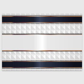 Поздравительная открытка с принтом White 3d lines в Петрозаводске, 100% бумага | плотность бумаги 280 г/м2, матовая, на обратной стороне линовка и место для марки
 | 3d | 3д | sport | абстракция | линии | паттерн | соты | спортивный стиль | текстуры