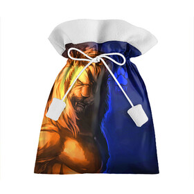 Подарочный 3D мешок с принтом Furry lion в Петрозаводске, 100% полиэстер | Размер: 29*39 см | furry | lion | антропоморфные животные | лев | люди животные | разбойник | фурри | фурри фэндом