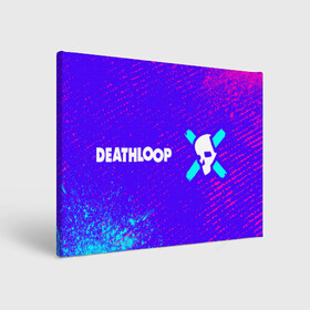 Холст прямоугольный с принтом Deathloop - Взрыв в Петрозаводске, 100% ПВХ |  | death | deathloop | game | games | loop | взрыв | дэслуп | дэт | дэтлуп | знак | игра | игры | краска | лого | луп | мертвая | пелтя | символ