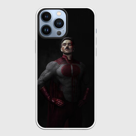 Чехол для iPhone 13 Pro Max с принтом Патриот Омни в Петрозаводске,  |  | allen | homelander | invincible | omni man | omniman | superhero | the boys | алиен | аллен | инвинсибл | неуязвимый | омнимэн | патриот | пацаны | супергерои | хоумлендер