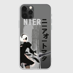 Чехол для iPhone 12 Pro Max с принтом nier в Петрозаводске, Силикон |  | 2b | ahegao | anime | girl | nier automata | replicant | waifu | аниме | ахегао | нир автомата | отаку | охегао | тян | тяночка