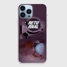 Чехол для iPhone 13 Pro Max с принтом Returnal в Петрозаводске,  |  | alien | astronaut | cosmos | games | horror | monster | nextgen | playstation 5 | ps5 | returnal | shooter | space | unreal engine | астронавт | игры | инопланетянин | космонавт | космос | монстр | некстген | плейстейшен 5 | пс5 | ужасы | шутер