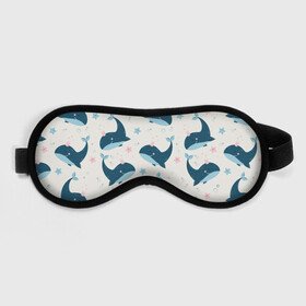 Маска для сна 3D с принтом Киты в Петрозаводске, внешний слой — 100% полиэфир, внутренний слой — 100% хлопок, между ними — поролон |  | whale | белый кит | кит | киты | корабли | кораблики | маяк | морские | паттерн | синий кит | чайки