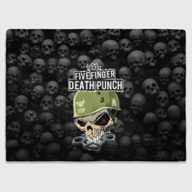 Плед 3D с принтом Five Finger Death Punch 5FDP (Z) в Петрозаводске, 100% полиэстер | закругленные углы, все края обработаны. Ткань не мнется и не растягивается | 5fdp | 5фдп | ffdp | five finger death punch | ivan moody | living the dream | zoltan bathory | альтернатива | грув метал | золтан батори | музыка | ню метал | рок | хард рок