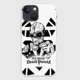 Чехол для iPhone 13 mini с принтом Five Finger Death Punch в Петрозаводске,  |  | 5fdp | cмертельный удар пятью пальцами | f8 рок | ffdp | five finger death punch | metal | rock | золтан батори | метал | музыка | рок группы | рокерские