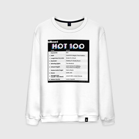 Мужской свитшот хлопок с принтом BTS DYNAMITE BILLBOARD HOT-100 в Петрозаводске, 100% хлопок |  | bbma | bts | dynamite | j hope | jimin | jin | jk | rm | suga | v | чарт топ