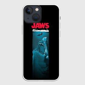 Чехол для iPhone 13 mini с принтом Челюсти в Петрозаводске,  |  | jaws | jaws 2 | jaws movie | кино | челюсти | челюсти 2 | челюсти фильм