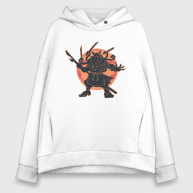 Женское худи Oversize хлопок с принтом Ктулху Самурай Samurai ninja в Петрозаводске, френч-терри — 70% хлопок, 30% полиэстер. Мягкий теплый начес внутри —100% хлопок | боковые карманы, эластичные манжеты и нижняя кромка, капюшон на магнитной кнопке | art | cyberpunk samurai | elder god | ninja | oni | rdsmry | ronin | samurai | shogun | арт | говард лавкрафт | древние боги | древний бог | киберпанк самурай | мерч | осьминог | прикол | путь воина | ронин | сёгун | токио | харакири