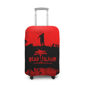 Чехол для чемодана 3D с принтом Island of blood в Петрозаводске, 86% полиэфир, 14% спандекс | двустороннее нанесение принта, прорези для ручек и колес | dead island | game | games | zombi | zomby | апокалепсис | апокалипсис | вуфв шыдфтв | дэд исланд | зомби | игра | игры | мертвый остров
