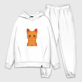 Мужской костюм хлопок OVERSIZE с принтом Kyo Stupid Cat в Петрозаводске,  |  | akito | anime | cat | fruits basket | furuba | furuba reboot | god | honda | kyo | rat | sohma | the chinese zodiac | tohru | yuki | акито | аниме | бог | знаки зодиака | кё | китайский гороскоп | корзинка фруктов | мышь | сома | тору | фуруба | хонда | х