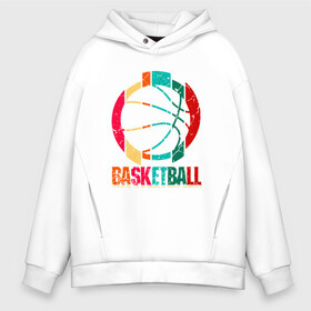 Мужское худи Oversize хлопок с принтом Color Basketball в Петрозаводске, френч-терри — 70% хлопок, 30% полиэстер. Мягкий теплый начес внутри —100% хлопок | боковые карманы, эластичные манжеты и нижняя кромка, капюшон на магнитной кнопке | basketball | game | mvp | nba | slamdunk | sport | streetball | баскетбол | баскетболист | игра | игрок | мяч | нба | слэмланк | спорт | стритбол | тренер | чемпион