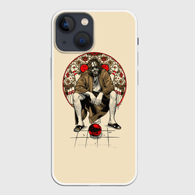 Чехол для iPhone 13 mini с принтом Dude, rug, bowling в Петрозаводске,  |  | big lebowski | donney | dude | lebowski | the big lebowski | the dude | walter | большой лебовски | лебовски | чувак