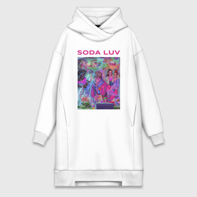 Платье-худи хлопок с принтом SODA LUV в Петрозаводске,  |  | luv | melon | music | soda | sodaluv | бигасс | коми | лав | лого | лув | мелон | сода