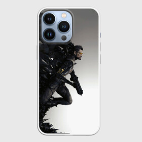 Чехол для iPhone 13 Pro с принтом Jensen Revolution в Петрозаводске,  |  | Тематика изображения на принте: cyberpunk | deus ex | game | games | адам дженсен | будущее | деус екс | деус экс | игра | игры | киберпанк