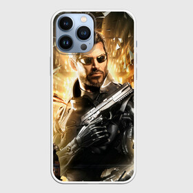 Чехол для iPhone 13 Pro Max с принтом Adam Jensen в Петрозаводске,  |  | Тематика изображения на принте: cyberpunk | deus ex | game | games | адам дженсен | будущее | деус екс | деус экс | игра | игры | киберпанк