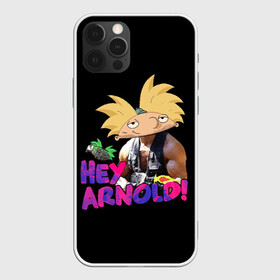 Чехол для iPhone 12 Pro с принтом Hey Arnold (Predator) в Петрозаводске, силикон | область печати: задняя сторона чехла, без боковых панелей | Тематика изображения на принте: arnie | arnold | burt | gerald | hey | johanssen | martin | nickelodeon | predator | арни | арнольд | берт | джеральд | джохансен | мартин | мульт | мультфильм | никелодеон | хищник | шварценеггер | эй