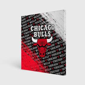 Холст квадратный с принтом CHICAGO BULLS [6] в Петрозаводске, 100% ПВХ |  | basketball | bulls | chicago | chicago bulls | jordan | nba | баскетбол | джордан | нба | чикаго буллз