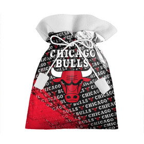 Подарочный 3D мешок с принтом CHICAGO BULLS [6] в Петрозаводске, 100% полиэстер | Размер: 29*39 см | basketball | bulls | chicago | chicago bulls | jordan | nba | баскетбол | джордан | нба | чикаго буллз