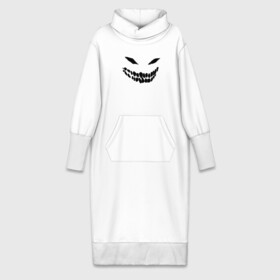 Платье удлиненное хлопок с принтом Ghost face в Петрозаводске,  |  | disturbed | drain | face | ghost | дрейн | монстр | призрак