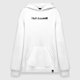 Худи SuperOversize хлопок с принтом Nier Automata Logo (Z) в Петрозаводске, 70% хлопок, 30% полиэстер, мягкий начес внутри | карман-кенгуру, эластичная резинка на манжетах и по нижней кромке, двухслойный капюшон
 | automata | bayonetta | drakengard | nier | nier automata | rpg | yorha | yorha 2b | компьютерная игра | ниэр | рпг