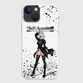 Чехол для iPhone 13 mini с принтом Nier Automata | YoRHa (Z) в Петрозаводске,  |  | automata | bayonetta | drakengard | nier | nier automata | rpg | yorha | yorha 2b | компьютерная игра | ниэр | рпг