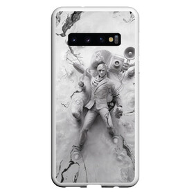 Чехол для Samsung Galaxy S10 с принтом The Evil Within 2 в Петрозаводске, Силикон | Область печати: задняя сторона чехла, без боковых панелей | bethesda | evil within | game studios | gamer | games