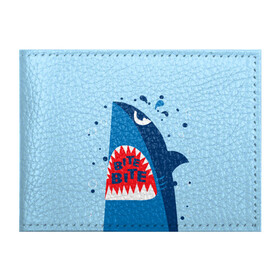 Обложка для студенческого билета с принтом Акула bite в Петрозаводске, натуральная кожа | Размер: 11*8 см; Печать на всей внешней стороне | Тематика изображения на принте: shark | акула | акулы | жители | клыки | море | морские | океан | рыба