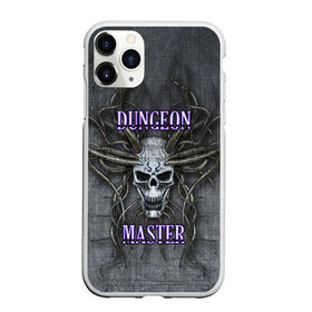 Чехол для iPhone 11 Pro матовый с принтом DM Dungeon Master SKULL в Петрозаводске, Силикон |  | Тематика изображения на принте: dd | dm | dungeon master | dungeons and dragons | skull | днд | мастер подземелий | подземелья и драконы