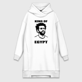 Платье-худи хлопок с принтом KING OF EGYPT в Петрозаводске,  |  | basel | champion | chelsea | fifa | lfc | liverpool | mo salah | mohamed salah | mokawloon | roma | soccer | uefa | базель | египет | ливерпуль | лига чемпионов | лфк | мокавлун | мохаммед салах | рома | уефа | фифа | футбол