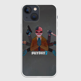 Чехол для iPhone 13 mini с принтом Dallas в Петрозаводске,  |  | game | games | pay day | payday | бандиты | грабители | зфн вфн | игра | игры | пэй дэй